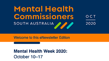 Mental Health Week: eNews October 2020