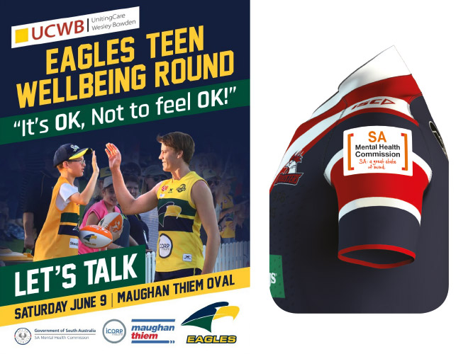 Eagles Teen Wellbeing Round – It’s OK, Not to feel OK! Let’s Talk.