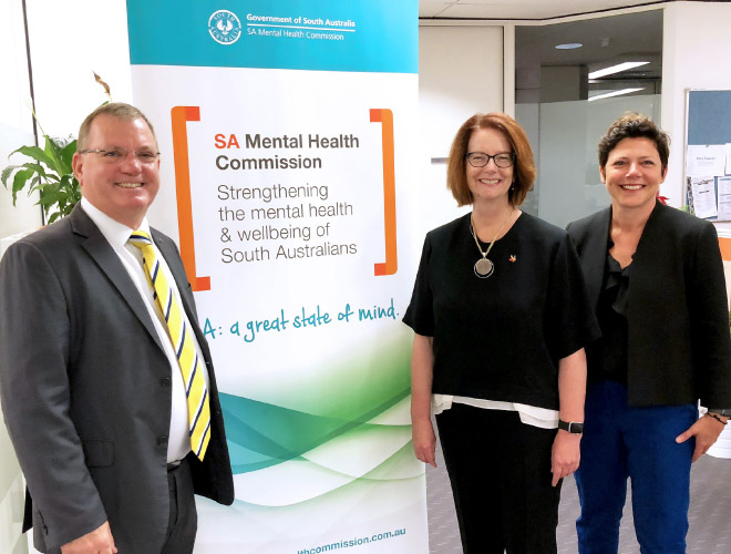 Influencing the state and federal agenda on mental health and wellbeing