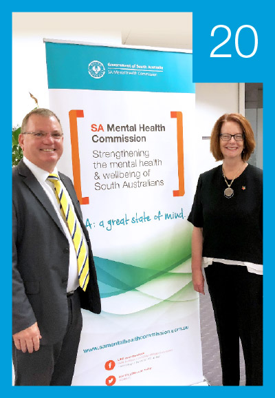 Influencing the state and federal agenda on mental health and wellbeing