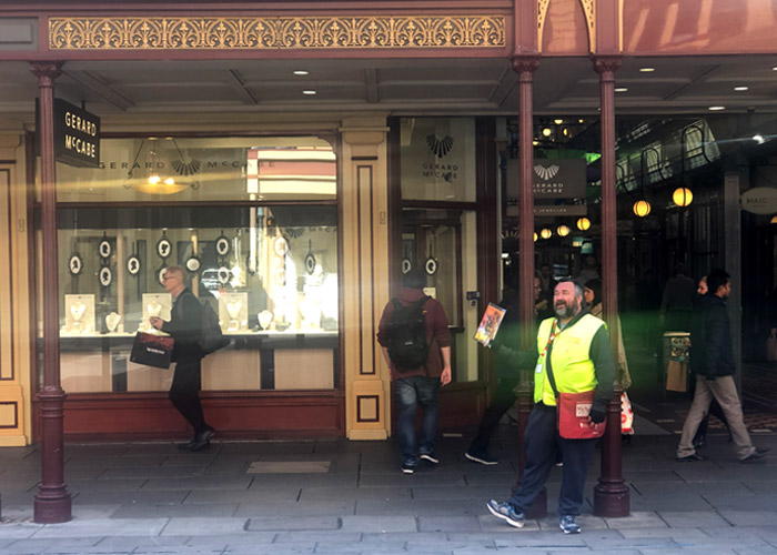 Mark – Big Issue Seller